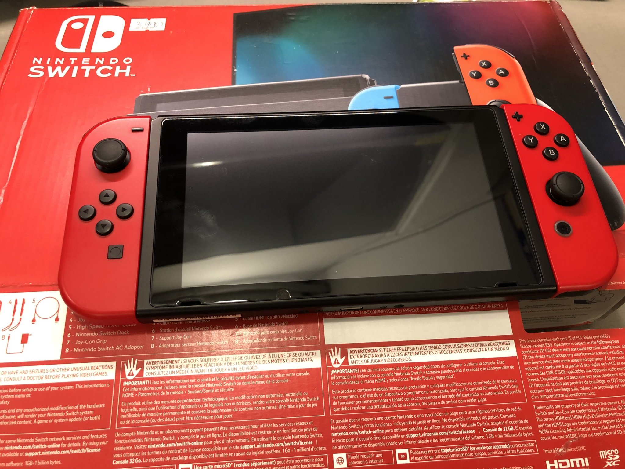 Nintendo Switch V2 Fullbox Giá Rẻ