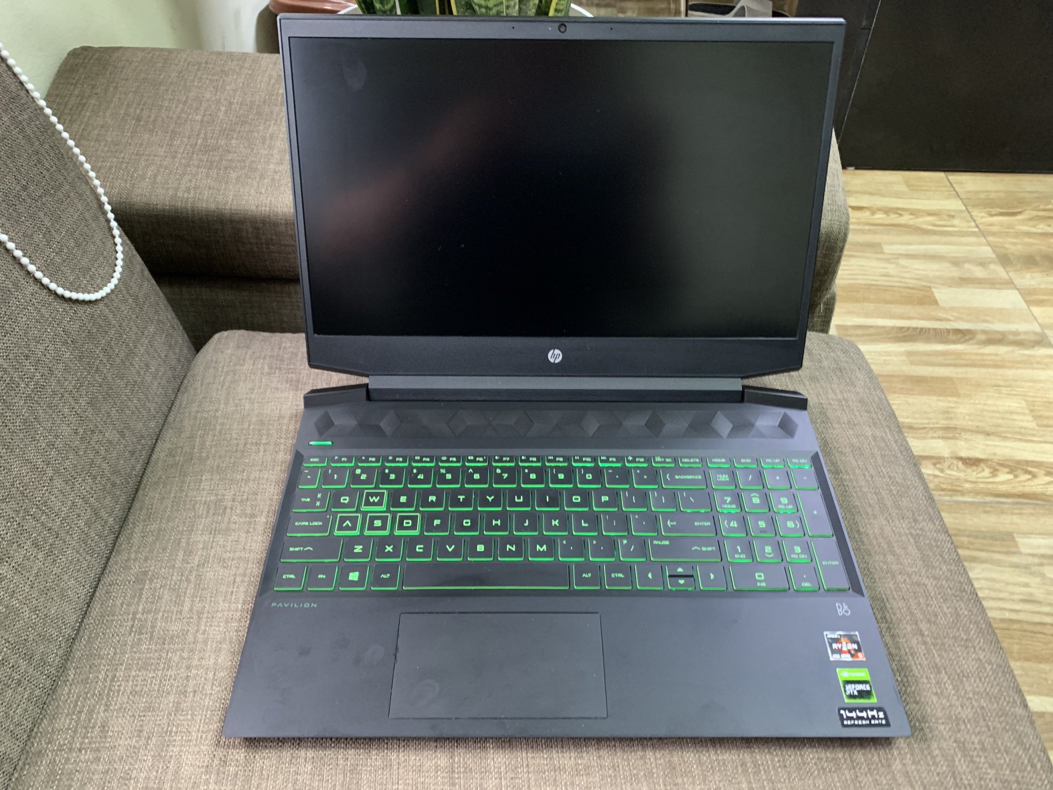 Hp Pavilion Gaming 15 R5 4600h8gb128gb1tgtx 1650 144hz 16500000đ Nhật Tảo 