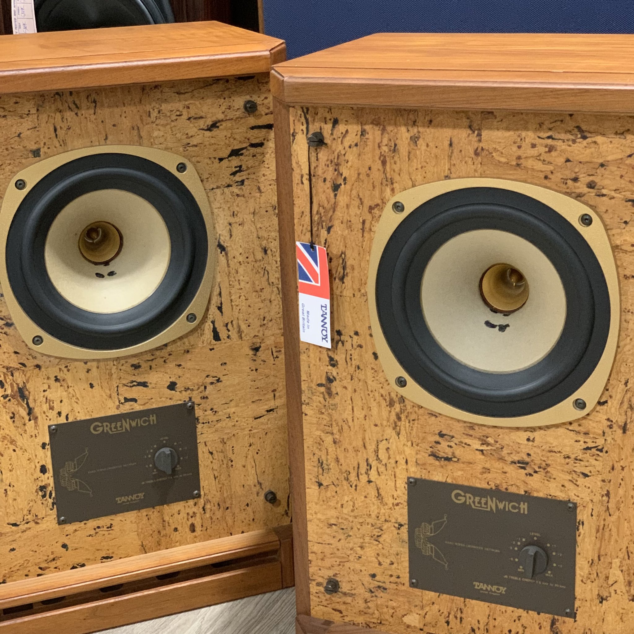 動作品】TANNOY Greenwich ペア 端子交換 きれいです タンノイ