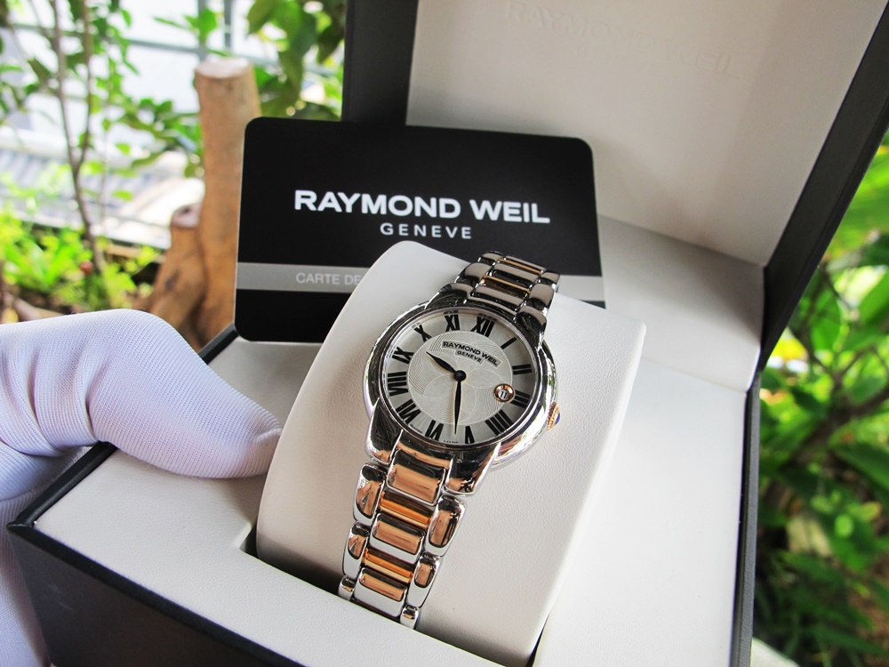 Đồng Hồ Nữ Raymond Weil Jasmine - Demi Vàng Hồng 18k - Fullbox Size 29mm.