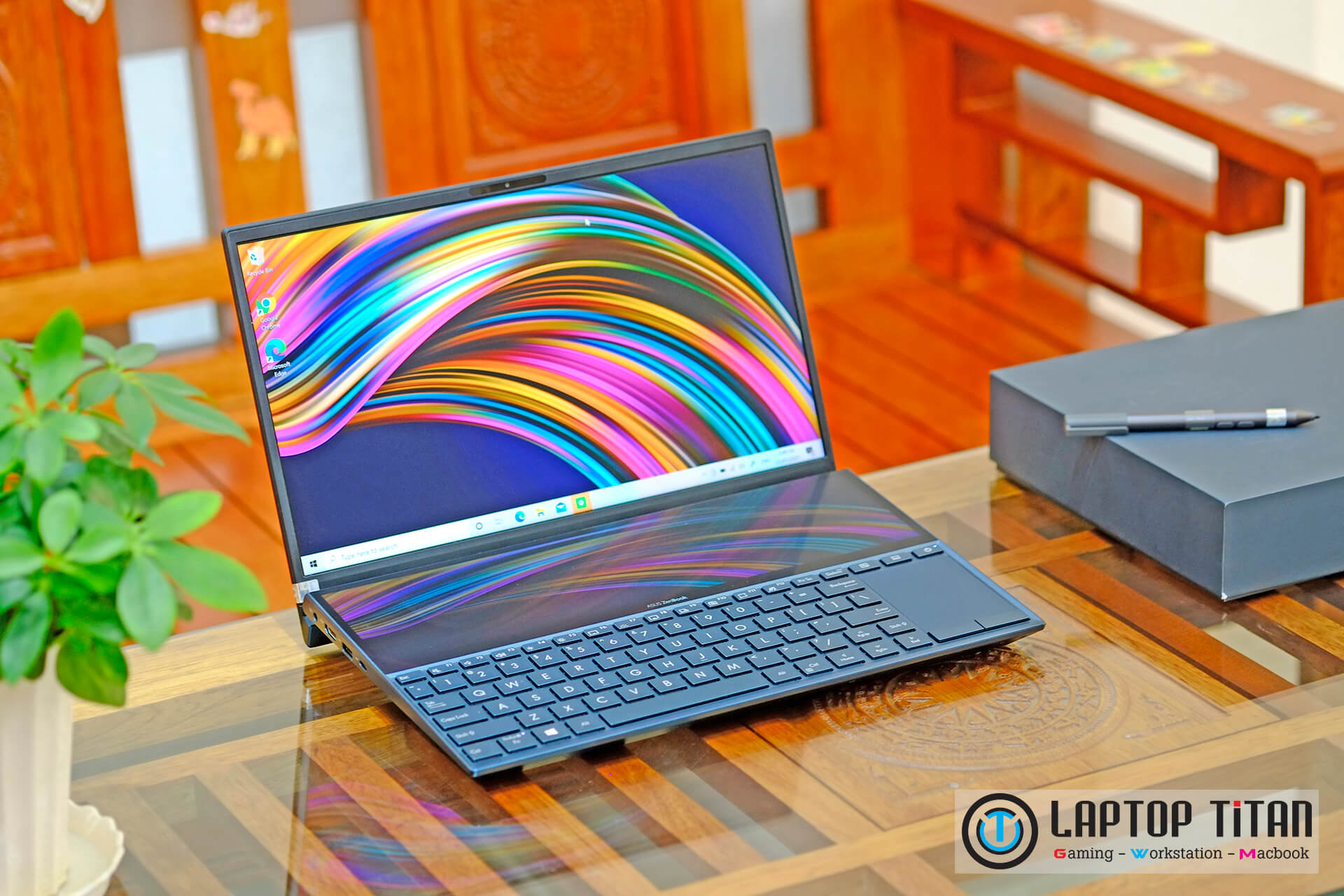 Asus Zenbook Duo UX481FL-BM048T Core i5 10210U / 8GB / 512GB / MX250 / 14″ FHD 18207386_Asus-Zenbook-Duo-UX481FL-laptoptitan-03