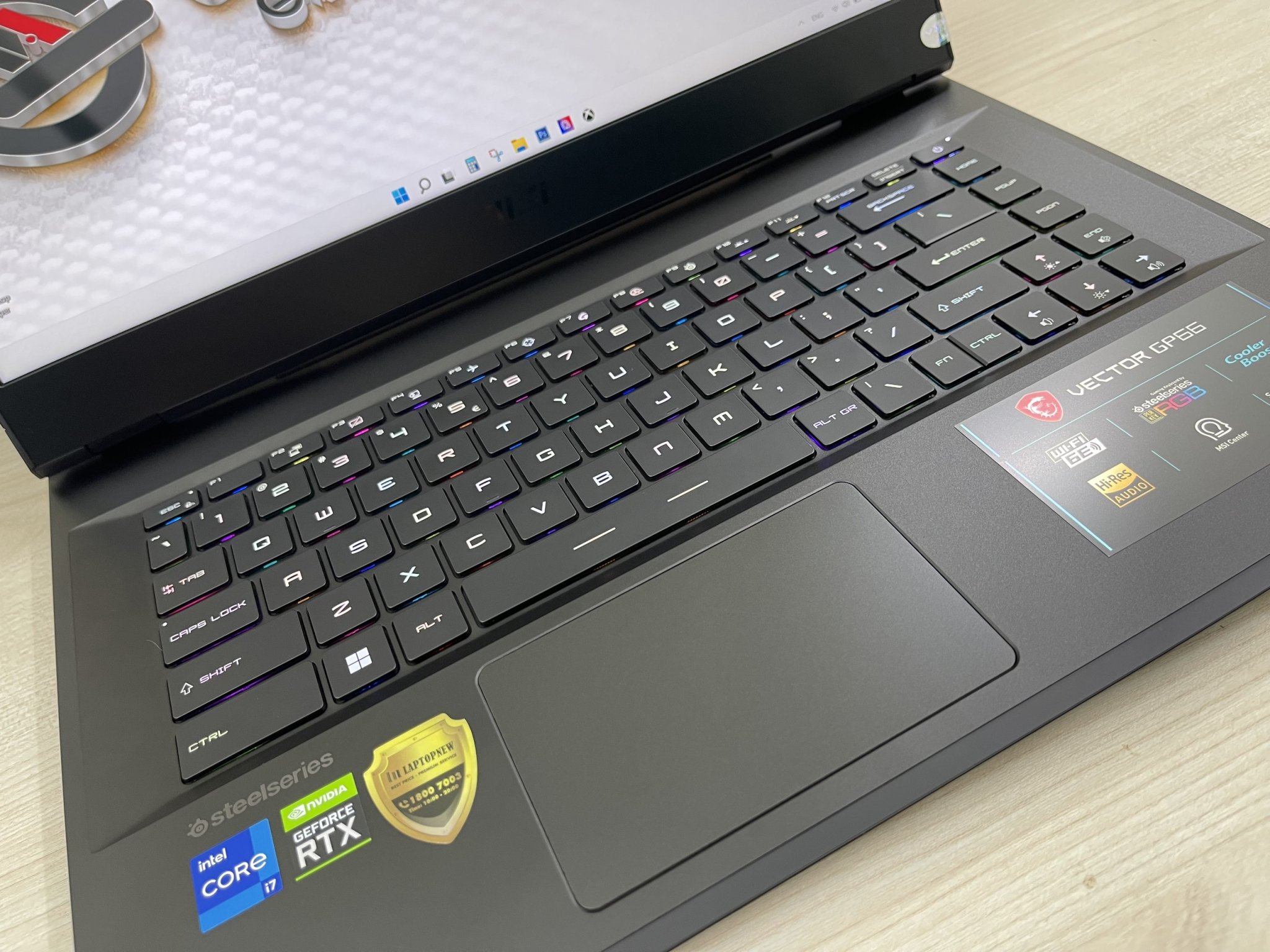 MSI Vector GP66 12UGS 422VN Core i712700H RAM 16GB 1TB SSD RTX 3070Ti 8GB 15.6 inch