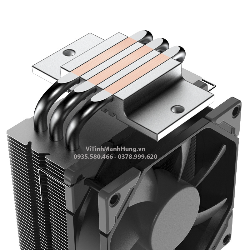 Tản nhiệt chip CPU ID-COOLING SE-30, 3 ống đồng, Fan 9cm,hỗ trợ sk1700 - 2