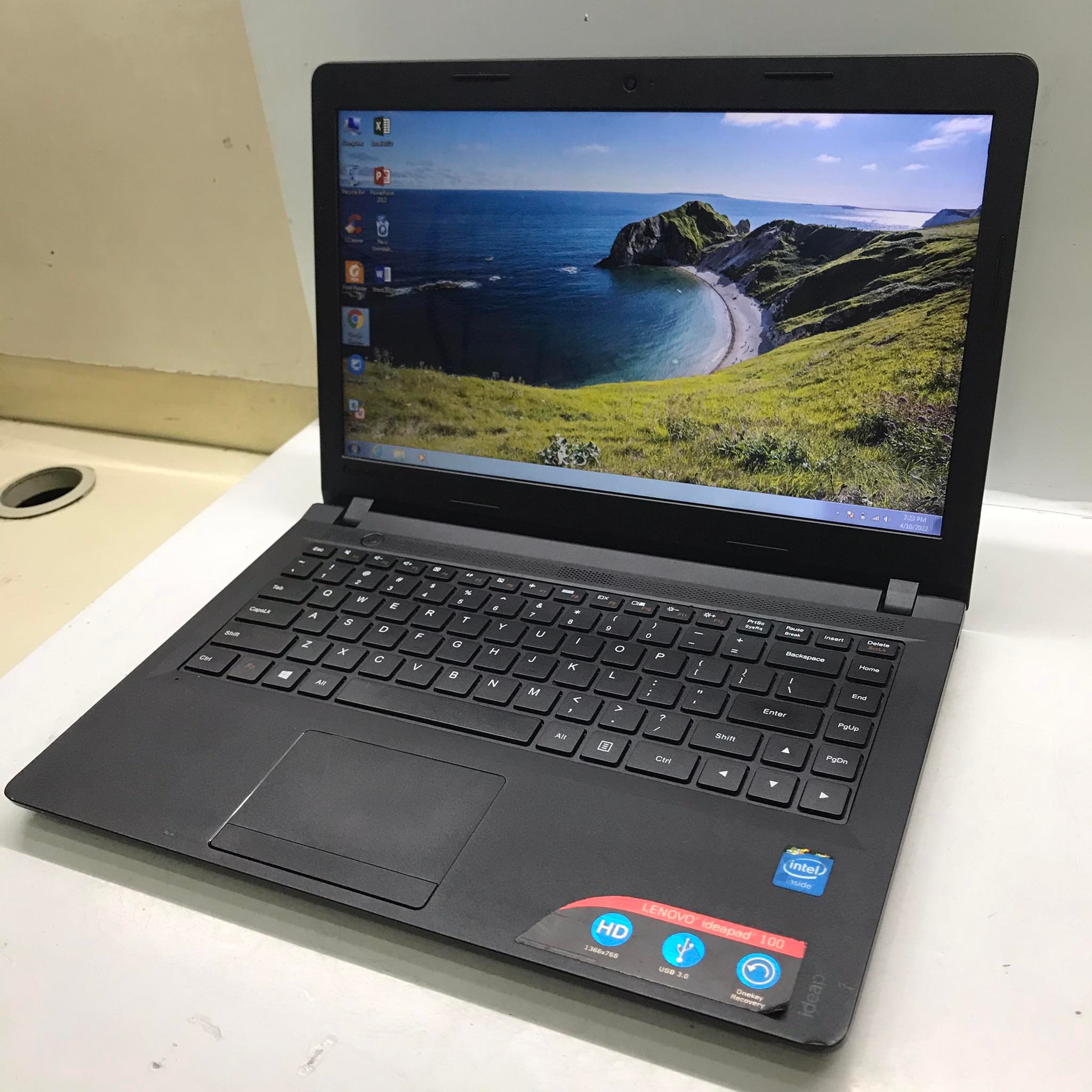 Laptop Lenovo Ideapad 100 Intel Celeron N2840 216ghz 4gb Ram 500gb Hdd Vga Intel Hd Graphics 0026