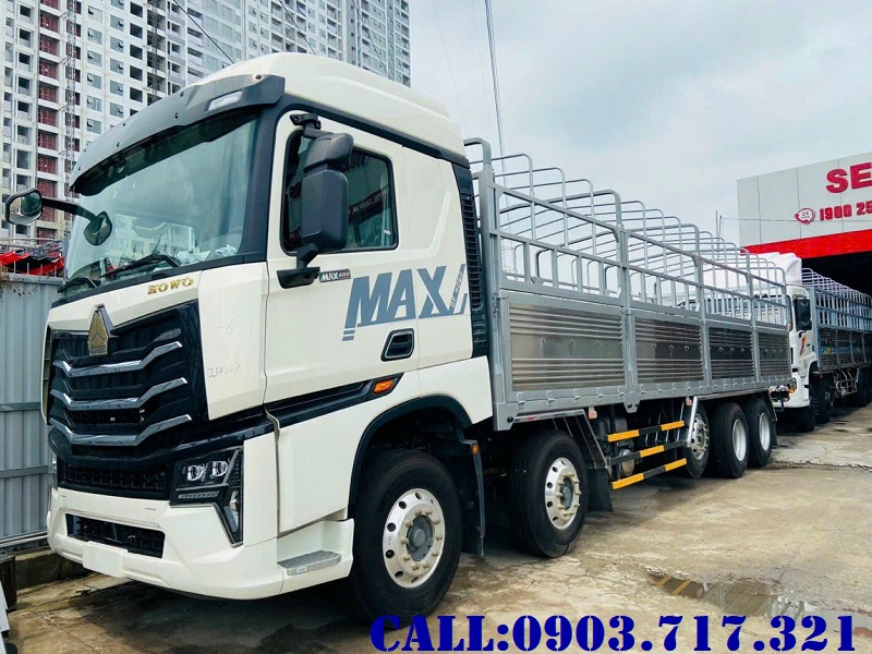 Chợ ôtô: Bán xe tải Howo Max 5 chân thùng dài 9m7 nhập khẩu động cơ MAN 19507450_xe_tai_Howo_Max_5_chan_20T6
