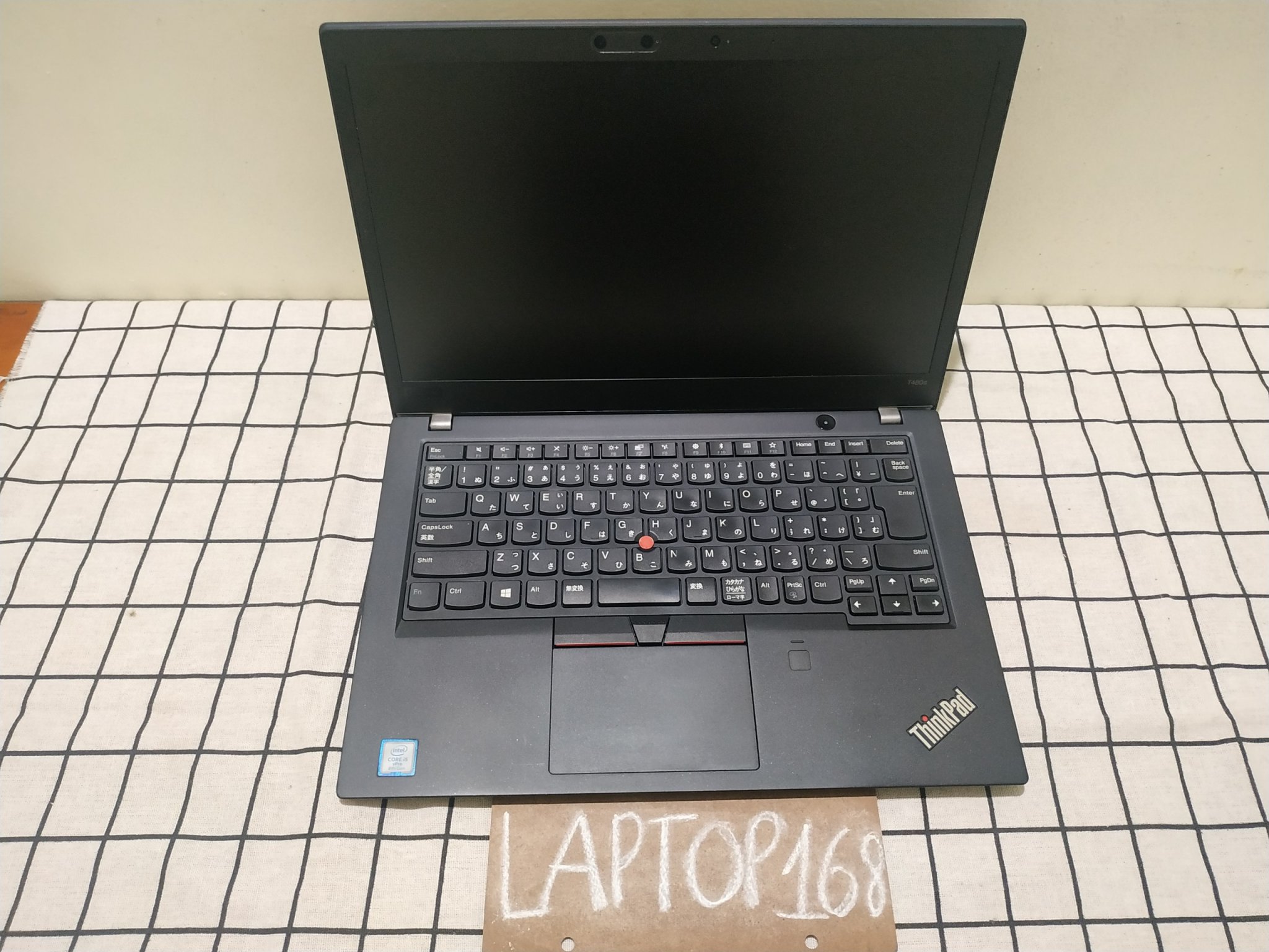 ThinkPad T480s◇i5-8350U/SSD256G/8G◇電池長持ち-