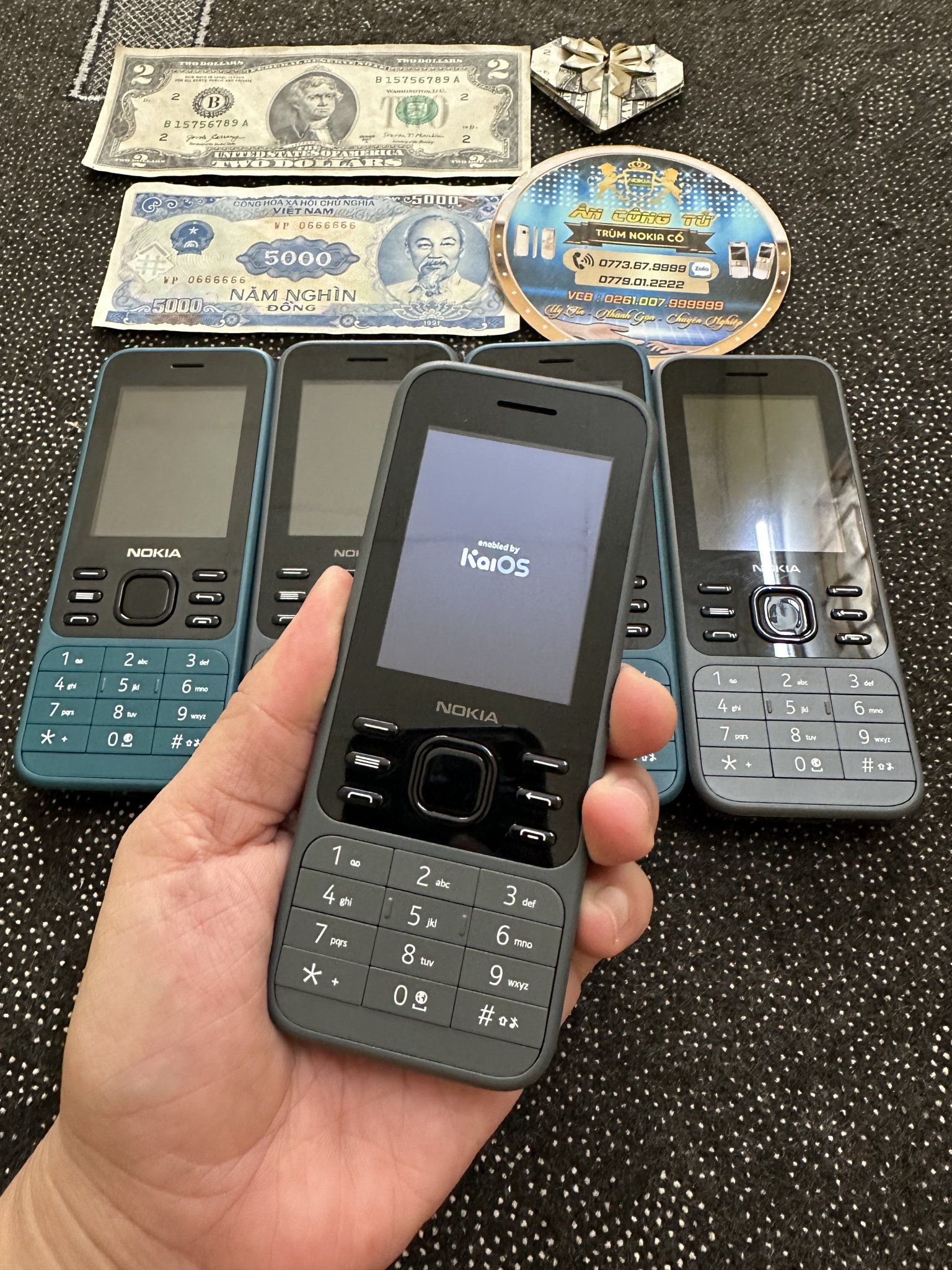 Nokia 6300 bản 4G wifi 2 sim chính hãng trùng imei 1.000.000đ Nhật tảo