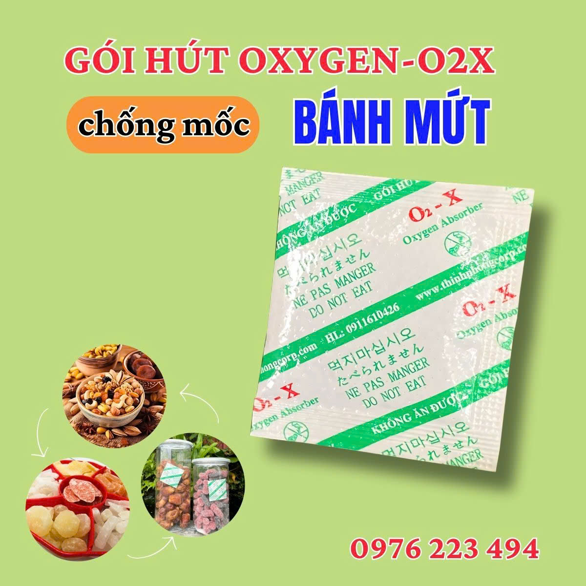 Mua Gói Hút Oxy Ở Đâu 72.000đ Nhật tảo